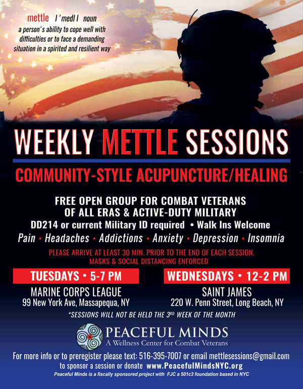 Weekly Mettle Sessions